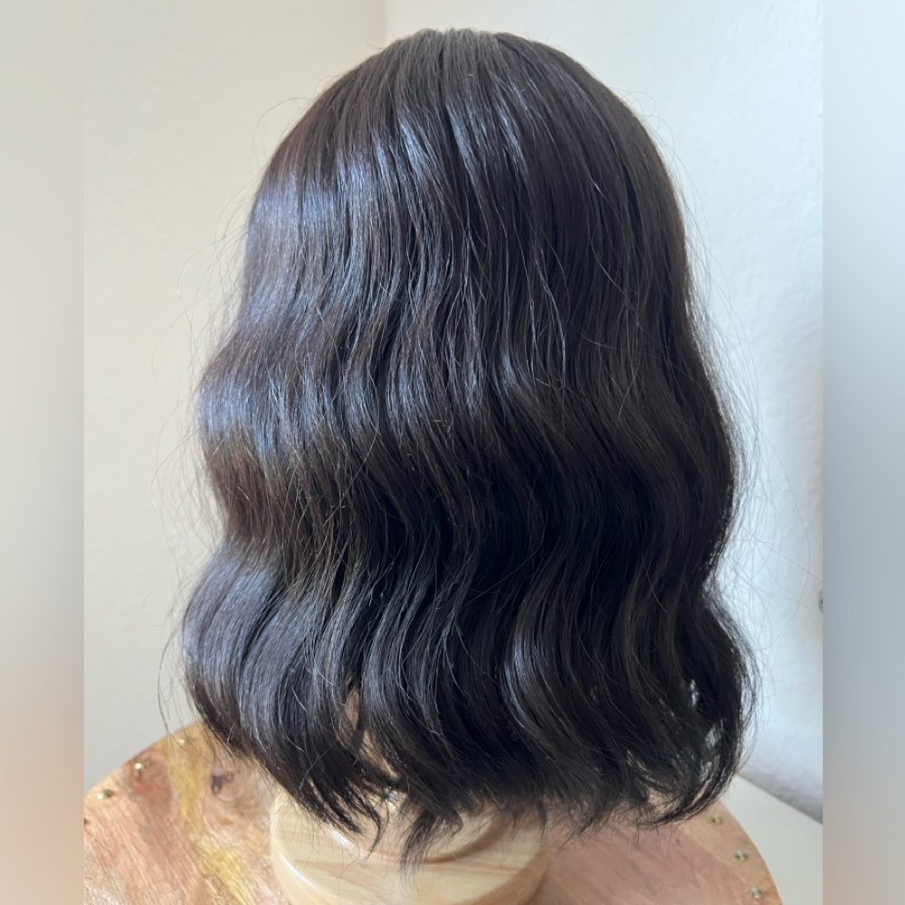 Jon Renau Maeve Synthetic Lace Front Wig - Rich Brown - Picture 5 of 9